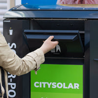 Kompresējošā atkritumu tvertne CitySolar