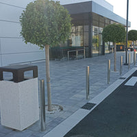 Norobežojošais stabiņš INOX