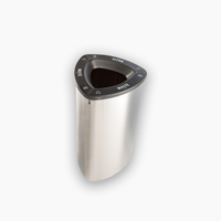 Atkritumu tvertne iekštelpām "Finbin® Bermuda 80"