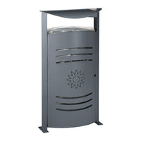 Atkritumu tvertne Sun Oval