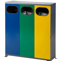 Atkritumu tvertne Multiwaste Triple, 40L