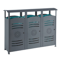 Atkritumu tvertne Sun Triple