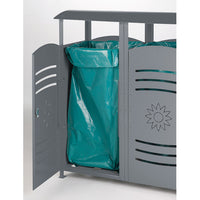 Atkritumu tvertne Sun Triple