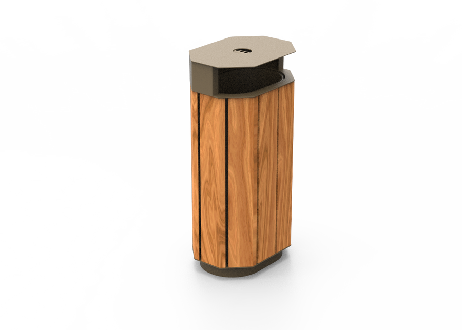Atkritumu tvertne OKTO WOOD PLUS